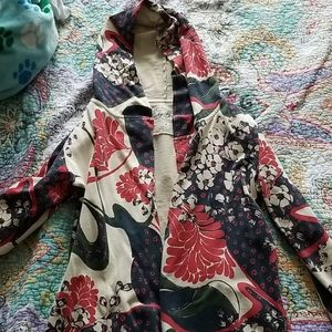 Lucky Brand Floral cardigan